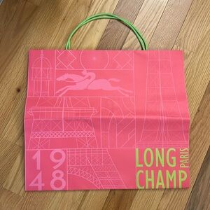 LIMITED EDITION Longchamp shopping tote